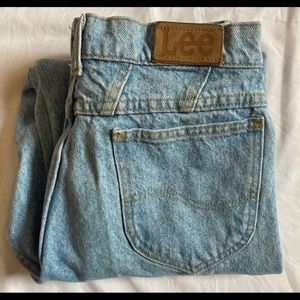 VNTG Lee Riders Stone Wash Mom Jeans 12 Petite